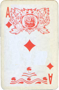 Ace of Diamonds Birth Card